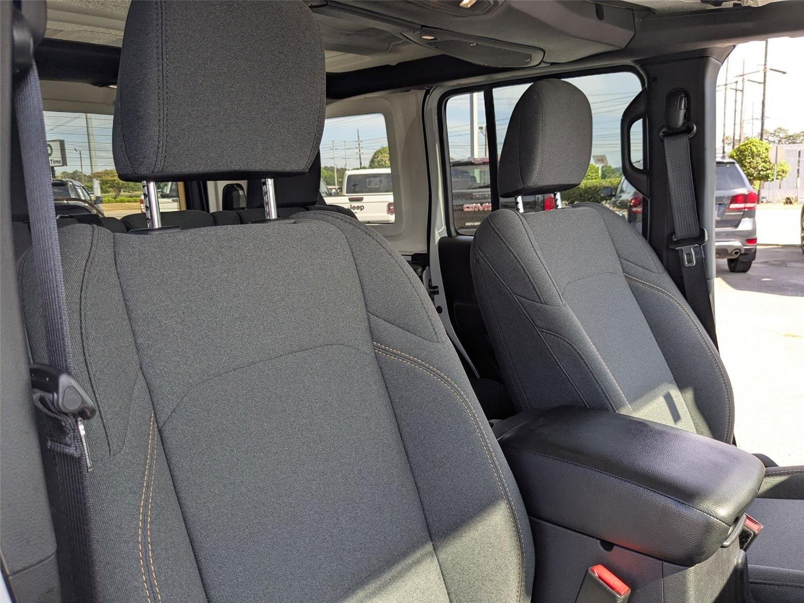 Used 2024 Bright White Clearcoat Jeep Sport S image 31