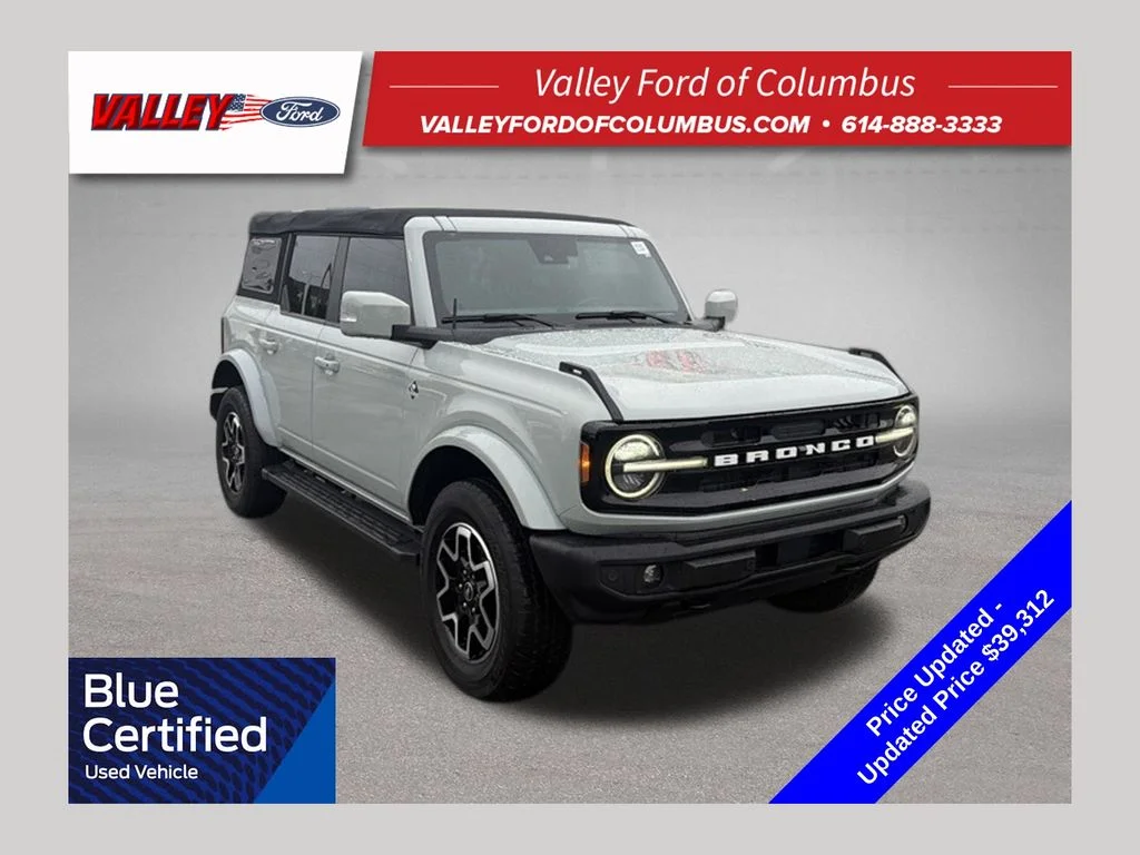 Certified Used 2023 Cactus Green / Gray Ford Outer Banks image 1