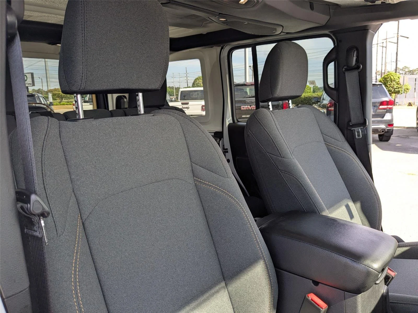 Used 2024 Bright White Clearcoat Jeep Sport S image 31