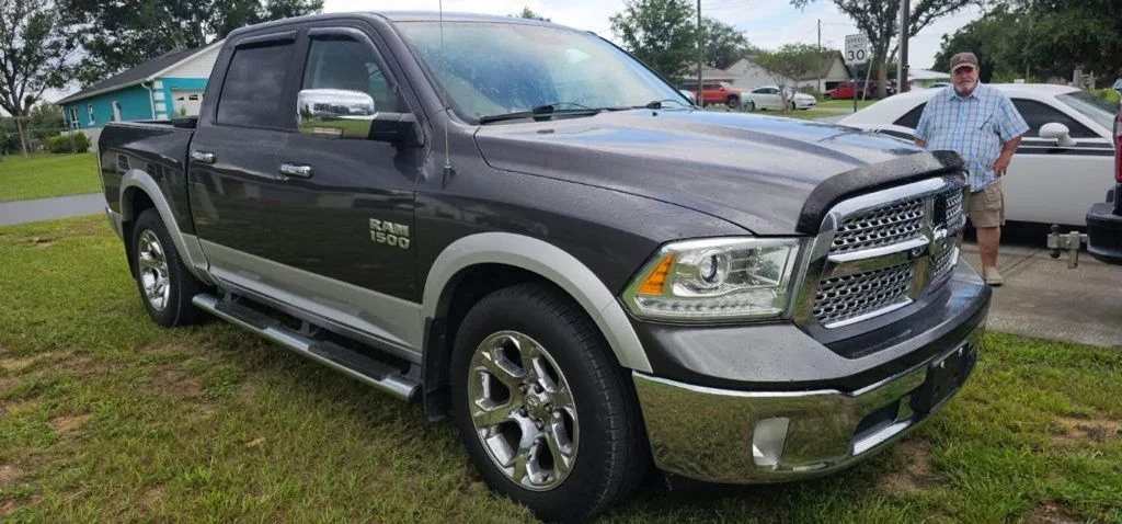 Used 2015 Gray Ram Laramie image 2