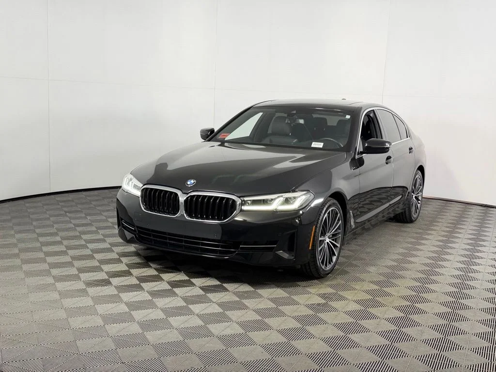 Certified Used 2023 Black BMW 530i image 4