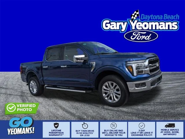 New 2026 Argon Blue Metallic Ford Lariat® image 1