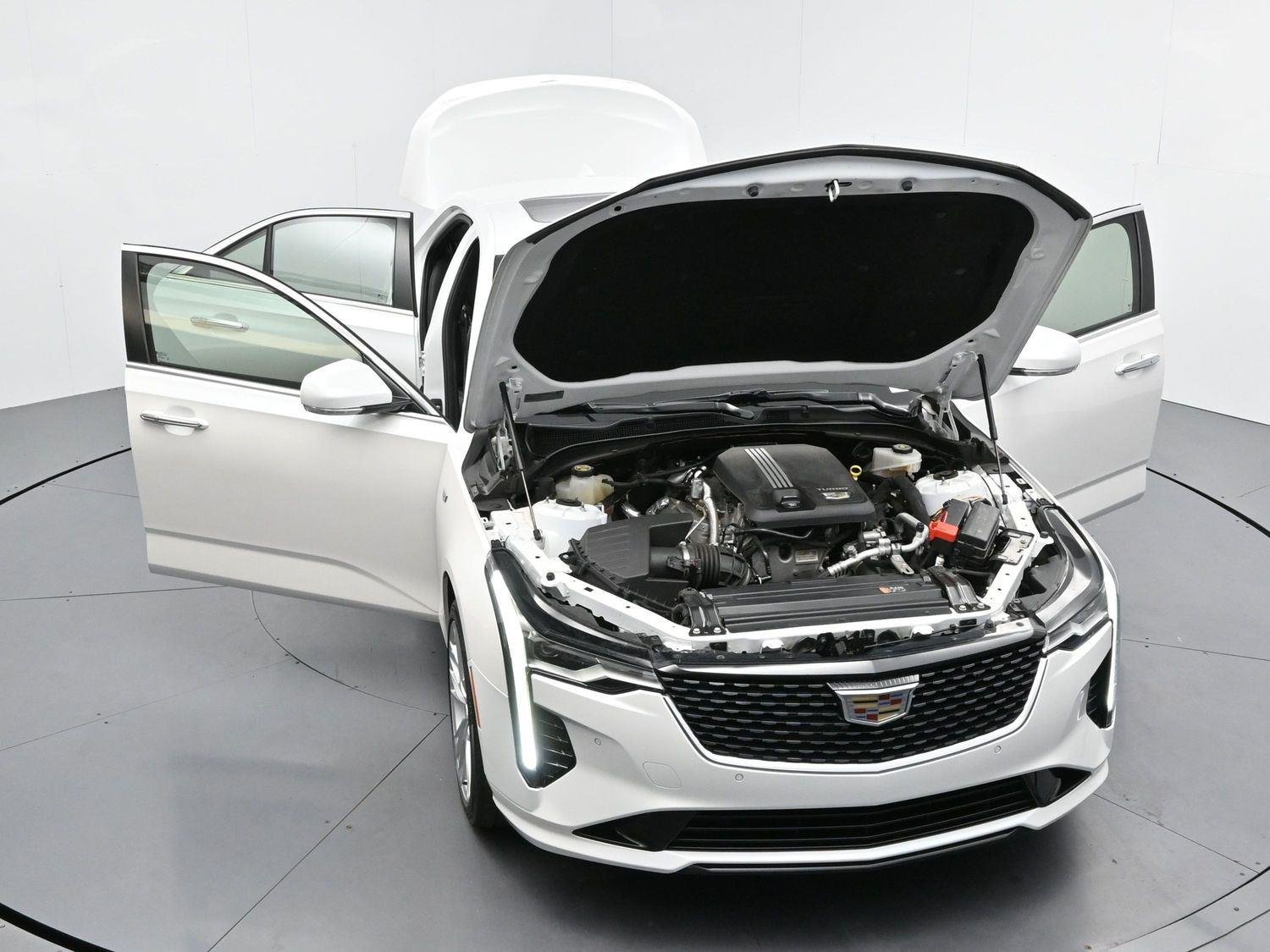 Used 2022 Crystal White Tricoat Cadillac Premium Luxury image 45