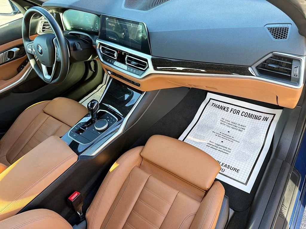 Used 2021 Blue BMW 330e iPerformance image 14