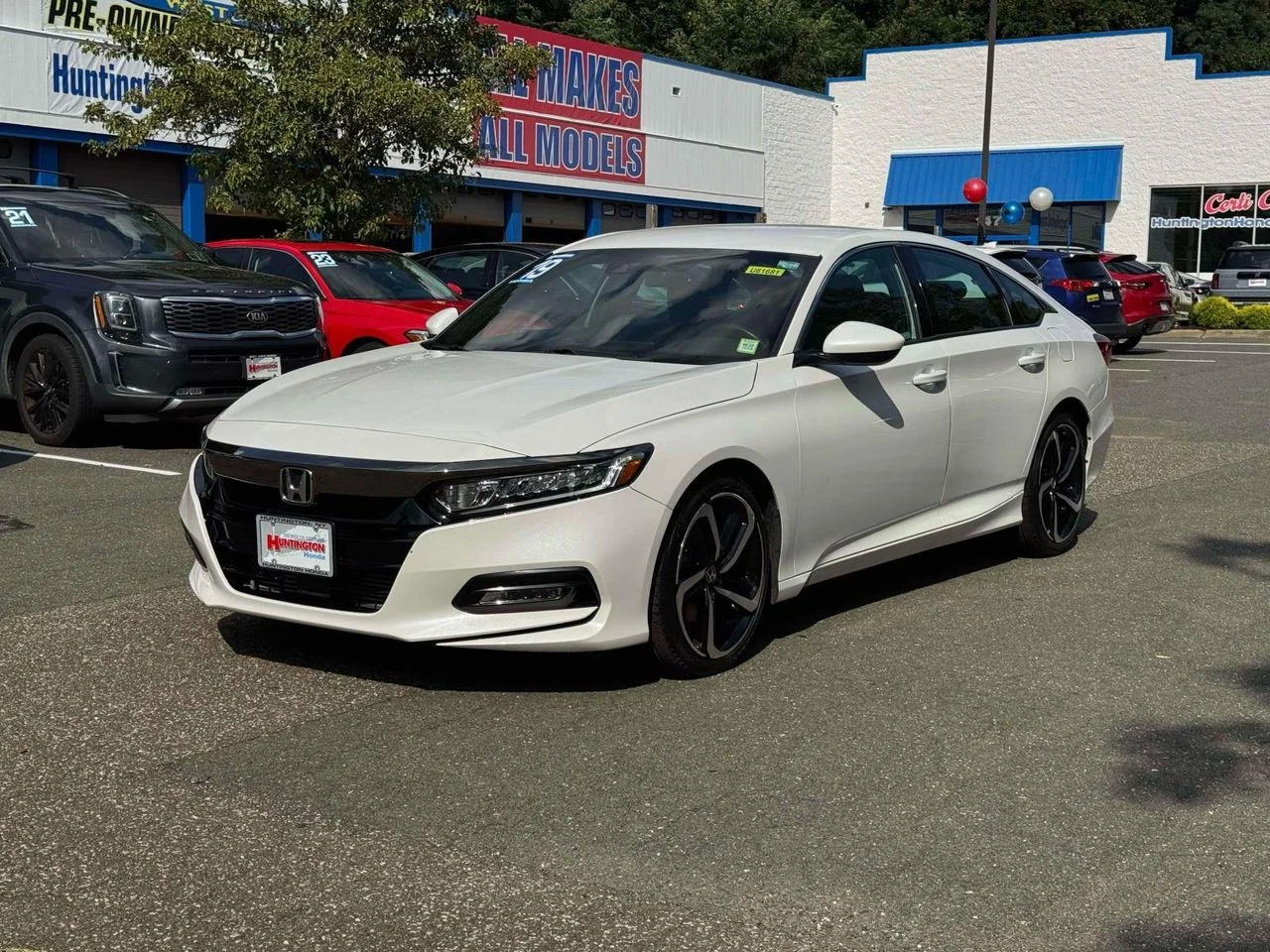 Used 2019 Platinum White Pearl Honda Sport image 3