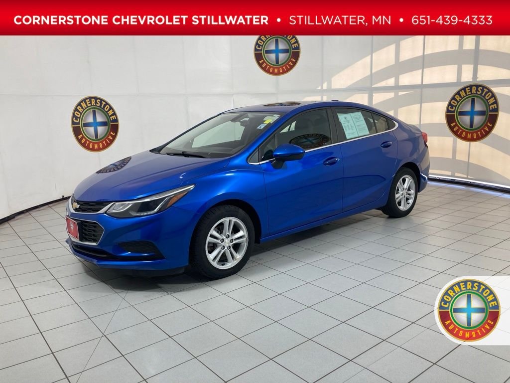 Used 2016 KINETIC BLUE METALLIC Chevrolet LT image 1