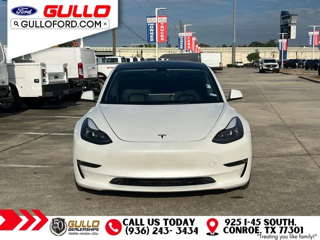 Used 2022 Tesla Model 3 Long Range with VIN 5YJ3E1EB7NF171691 for sale in Conroe, TX
