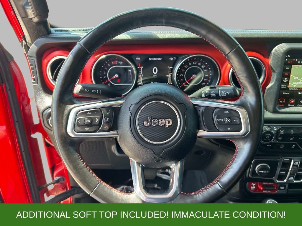 Used 2020 Red Jeep Unlimited Rubicon image 19