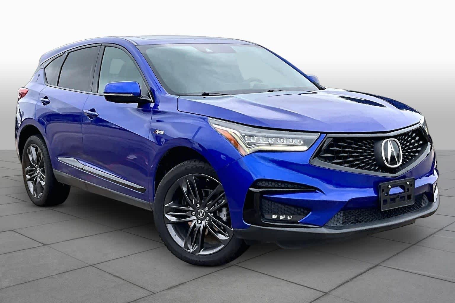 Used 2020 Apex Blue Pearl Acura w/A-Spec Pkg image 3