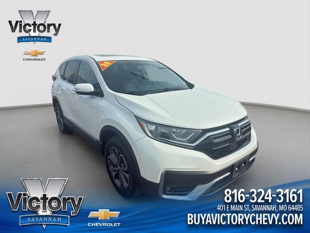 Used 2020 White Honda AWD EX-L image 1
