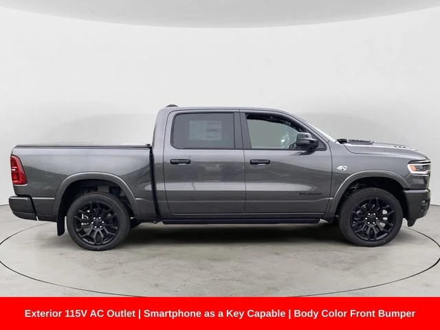 New 2026 Crystal Metallic Ram LIMITED CREW CAB 4X4 5