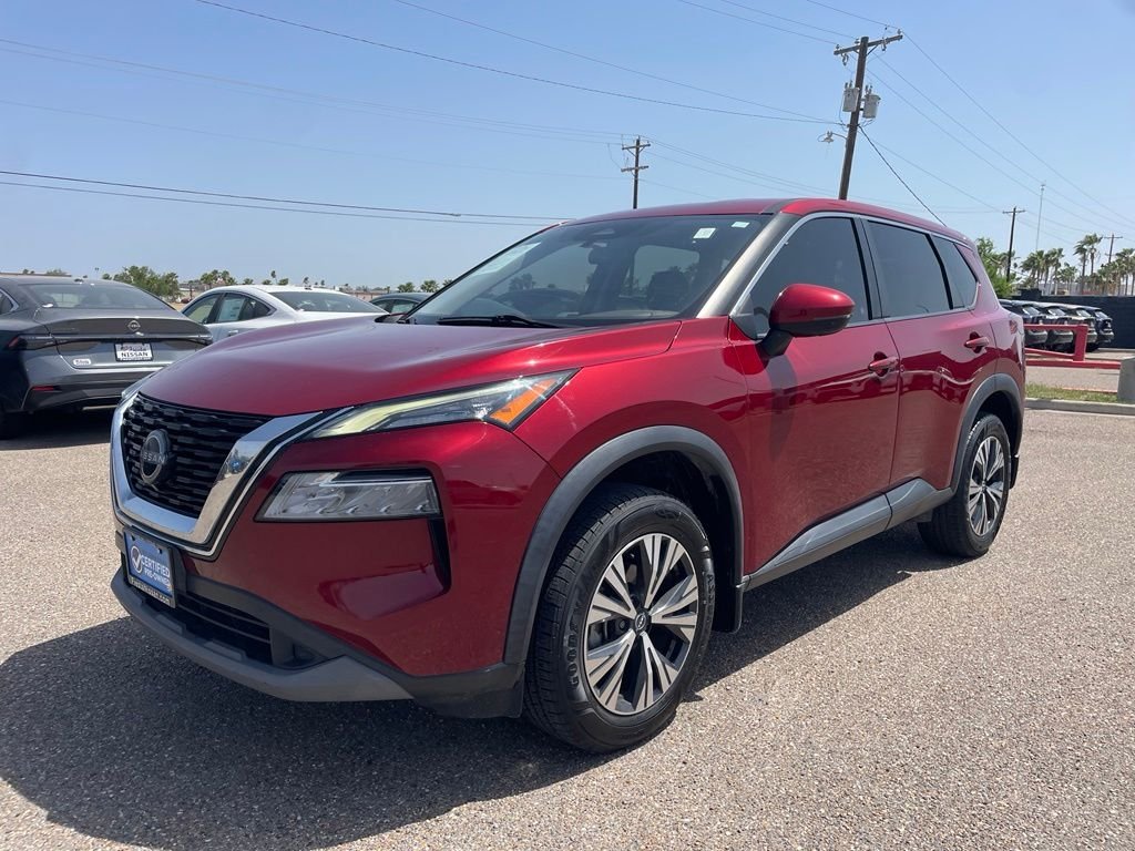 Used 2022 Red Nissan SV image 3
