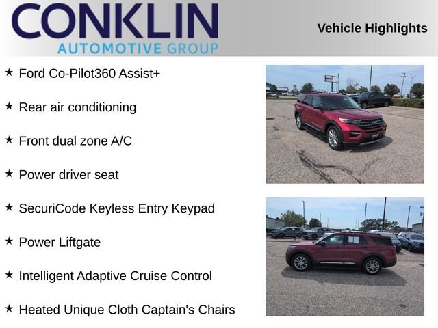 Used 2024 Red Metallic Ford XLT image 2