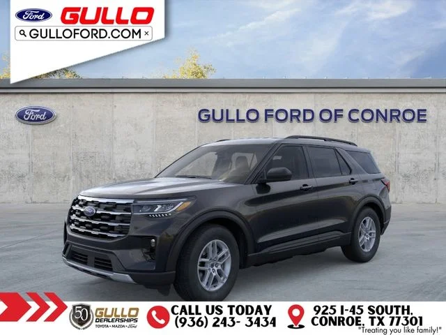 New 2026 Agate Black Metallic Ford Active image 1