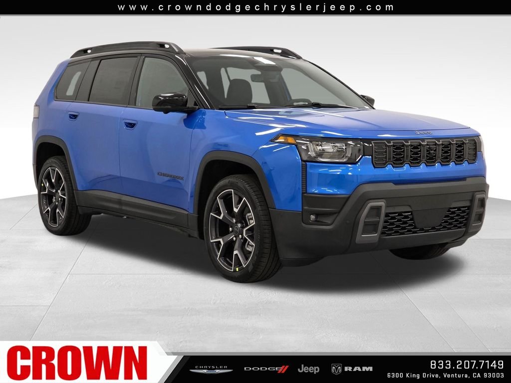 New 2026 Hydro Blue Pearl-Coat Exterior Paint Jeep Overland image 3