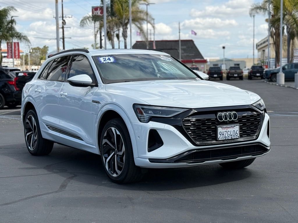 Used 2024 Audi Q8 e-tron Prestige with VIN WA16AAGE4RB025347 for sale in Westminster, CA