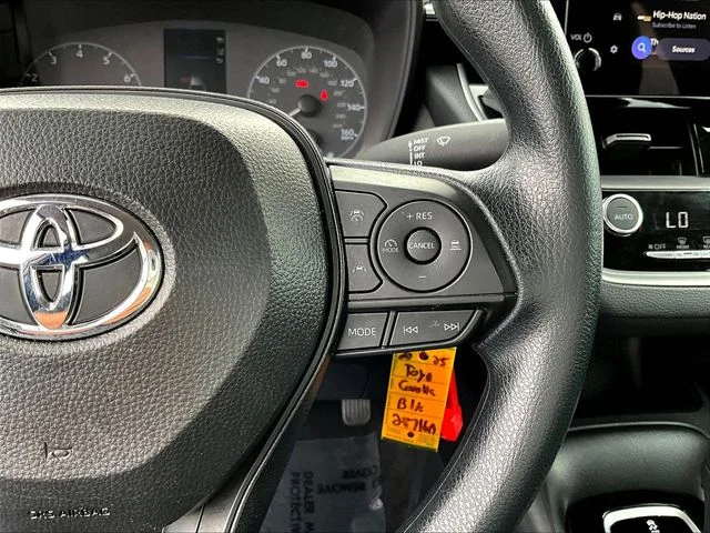 Certified Used 2025 Black Toyota LE image 12