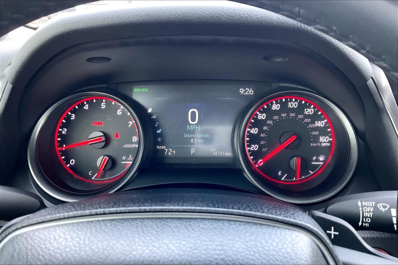 Used 2024 Wind Chill Pearl/Midnight Black Metallic Toyota XSE V6 image 25