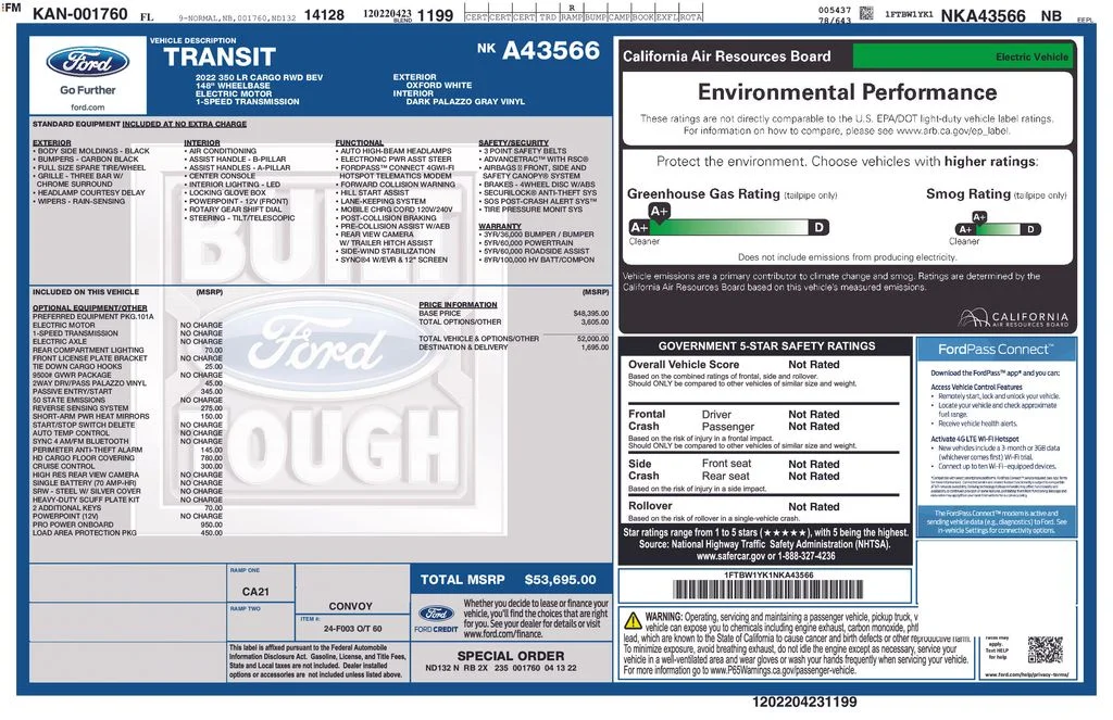 Used 2022 Oxford White Ford Base image 9