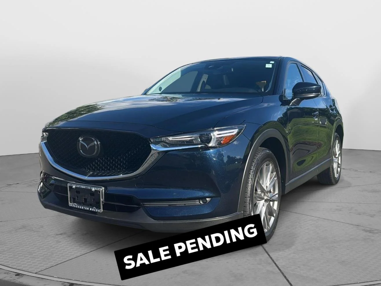 Used 2020 Deep Crystal Blue Mica Mazda Grand Touring image 1