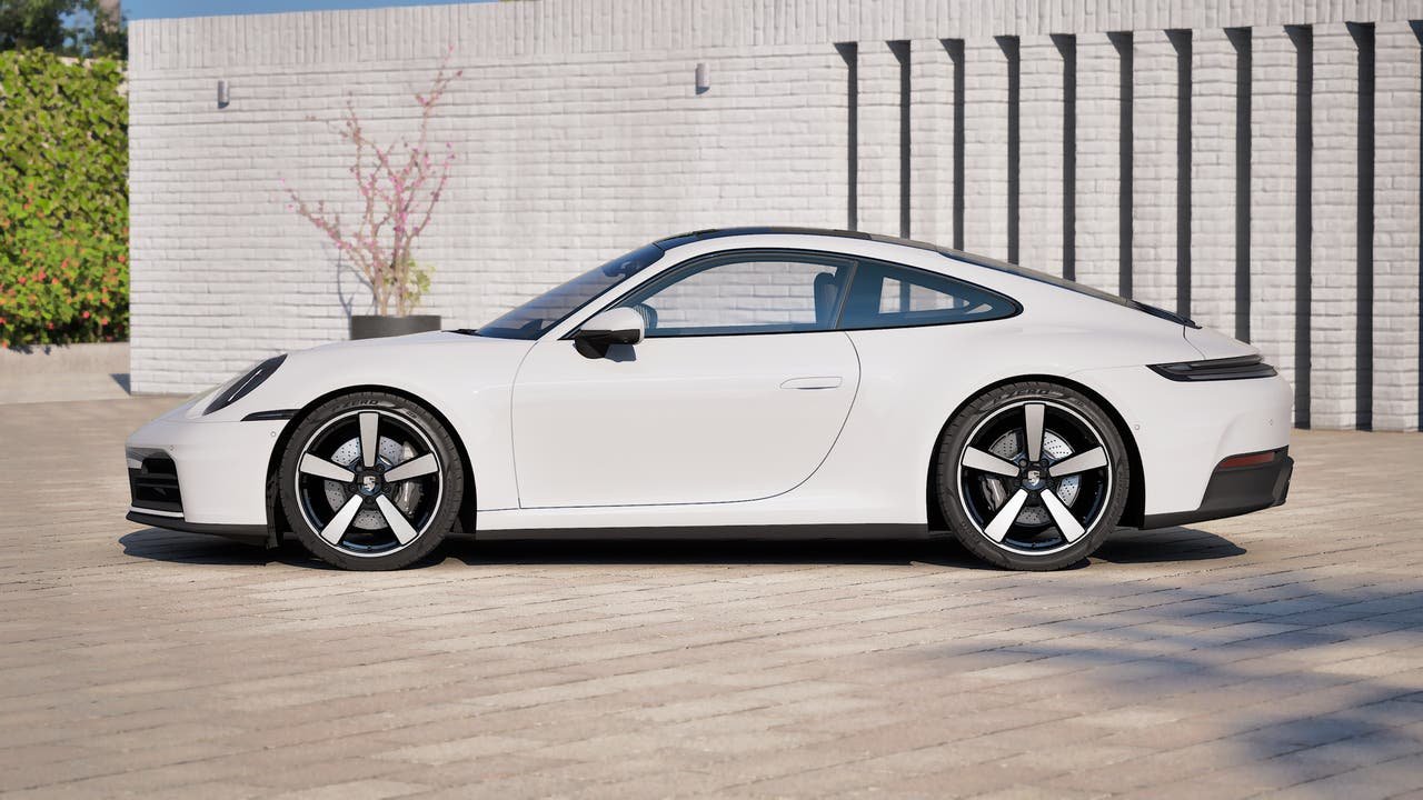 New 2027 White Porsche Carrera image 2
