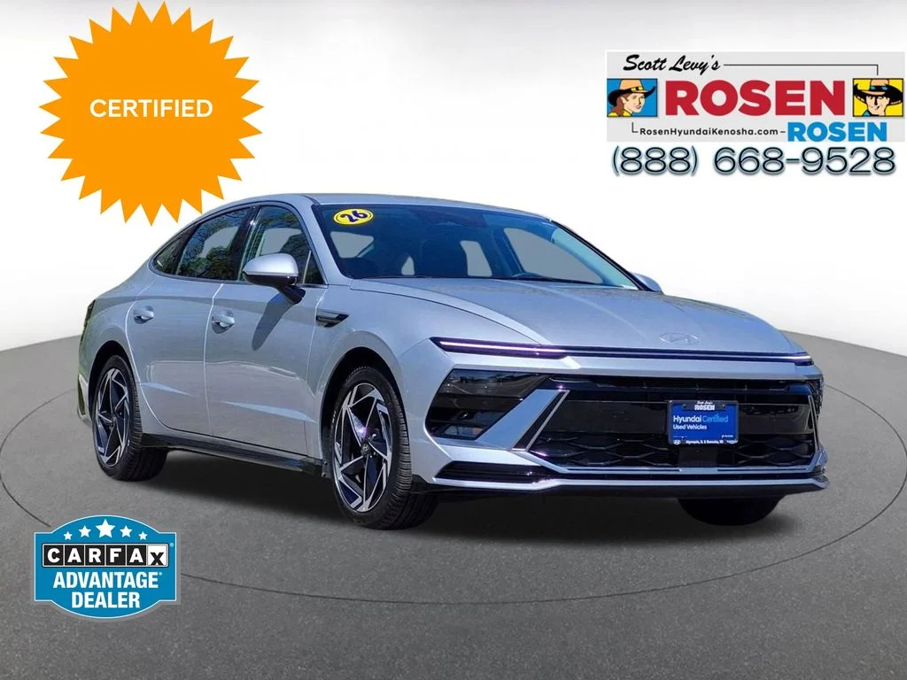 Certified Used 2026 Silver Hyundai SEL Sport image 1