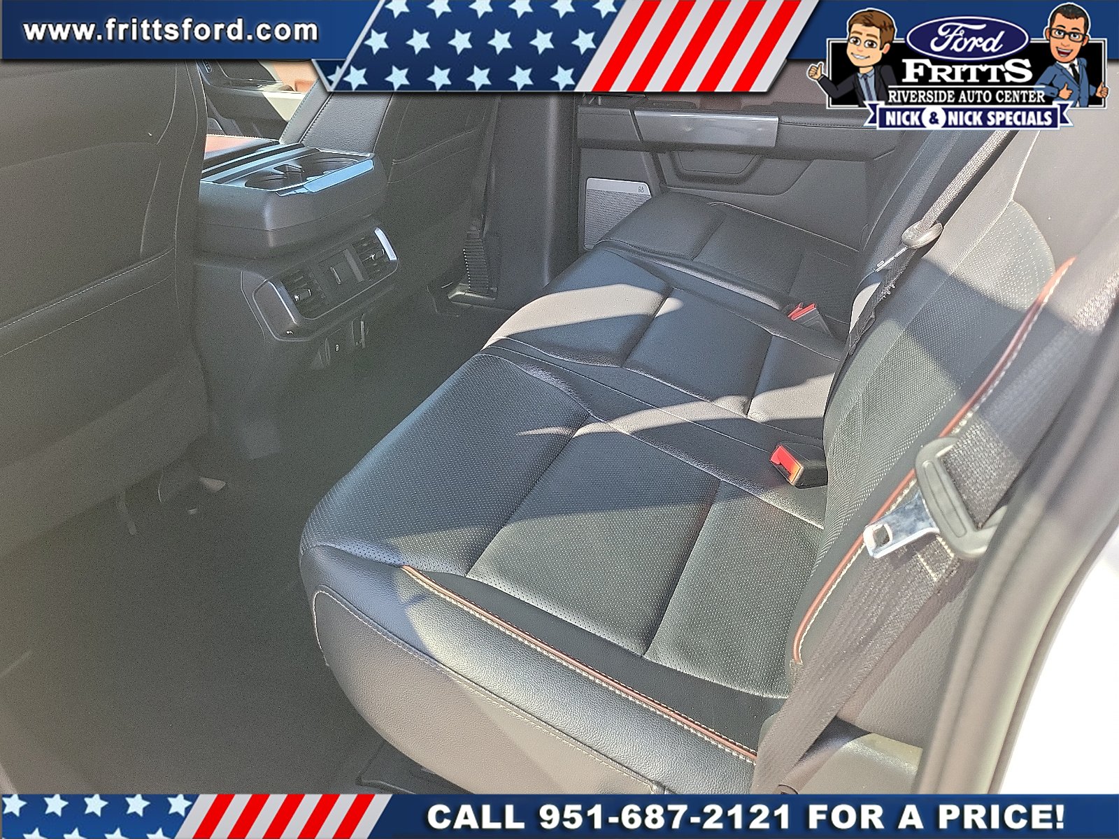 Certified Used 2023 White Metallic Ford LARIAT image 14