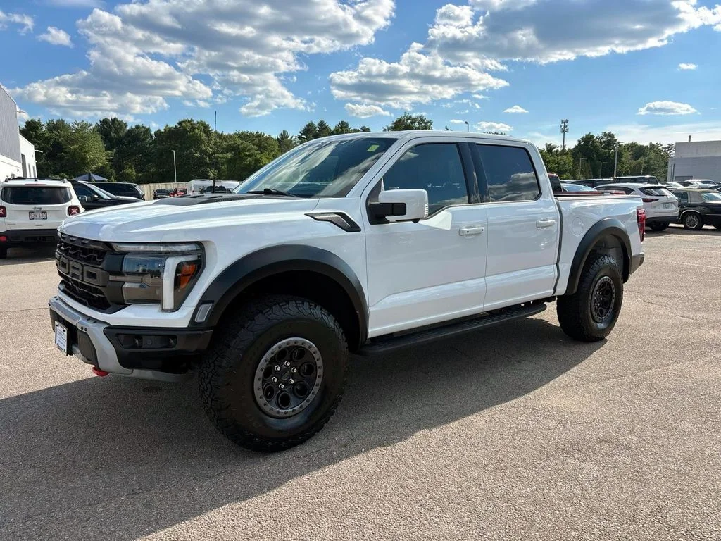 Used 2025 Oxford White Ford Raptor image 6