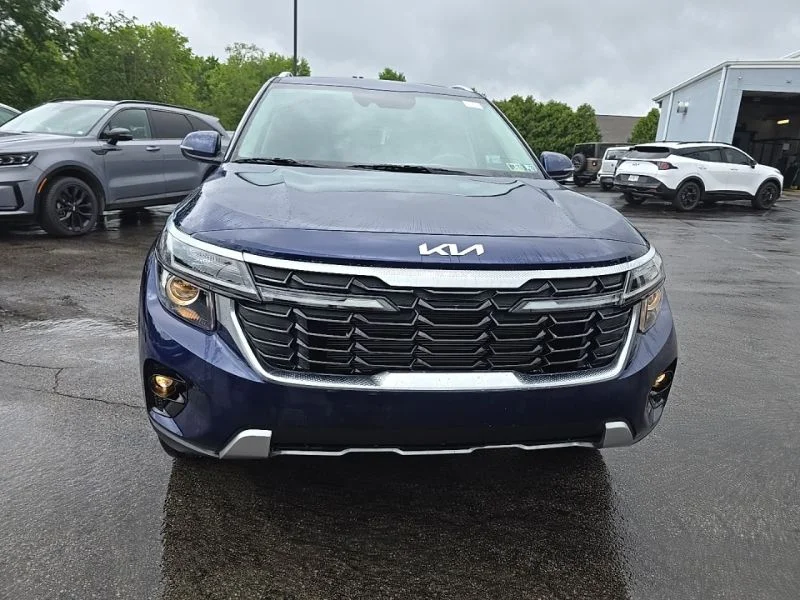 Used 2025 Blue Kia EX image 2
