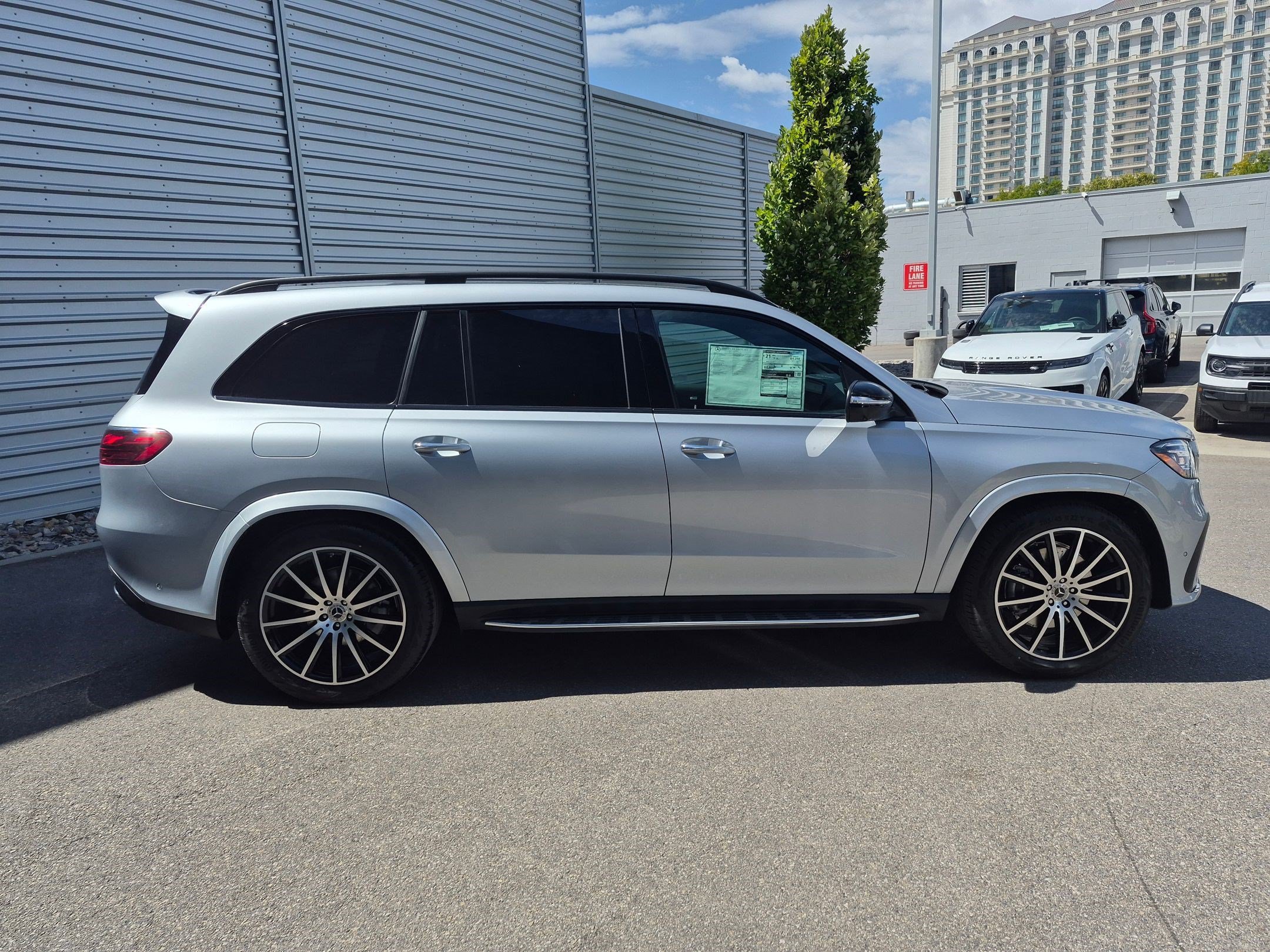New 2026 Cirrus Silver Metallic Mercedes-Benz GLS 450 image 2
