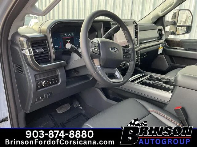 New 2026 Glacier Gray Metallic Tri-Coat Ford F-250® Lariat® image 36
