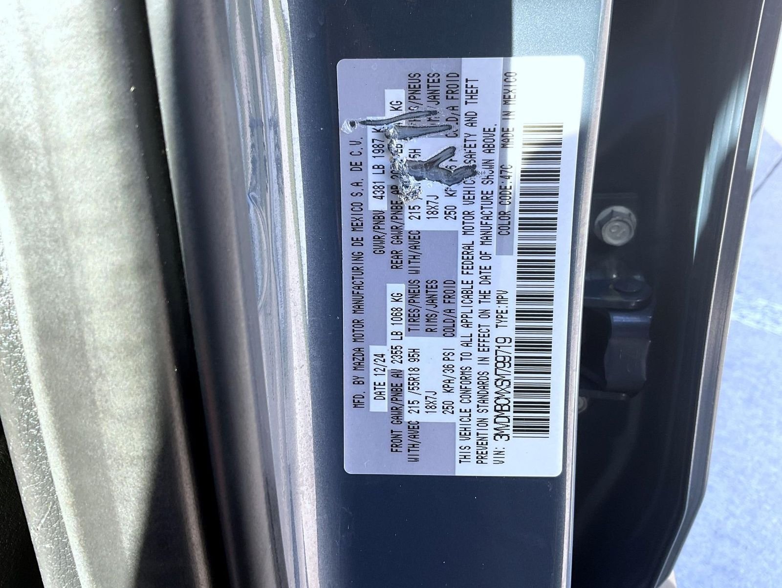 Used 2025 Gray Mazda 2.5 S Carbon Edition image 25