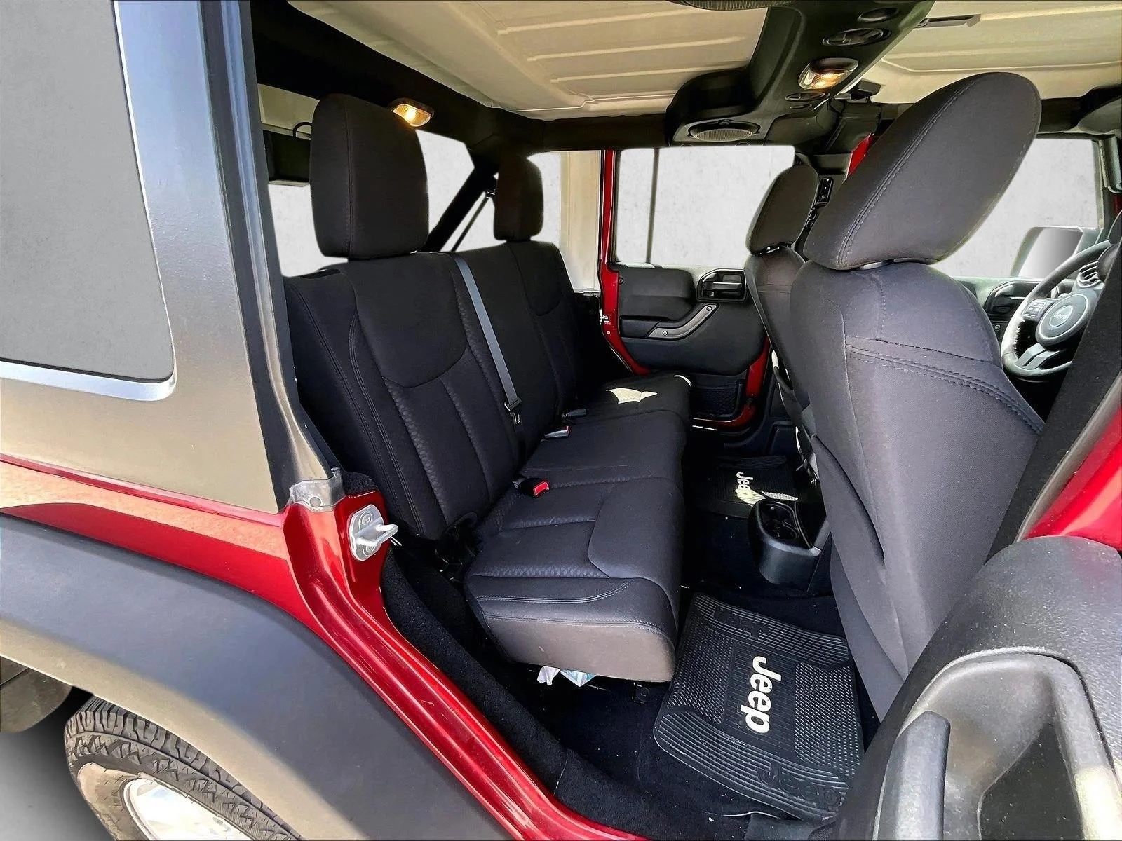 Used 2013 Deep Cherry Red Crystal Pearl Jeep Sport image 26