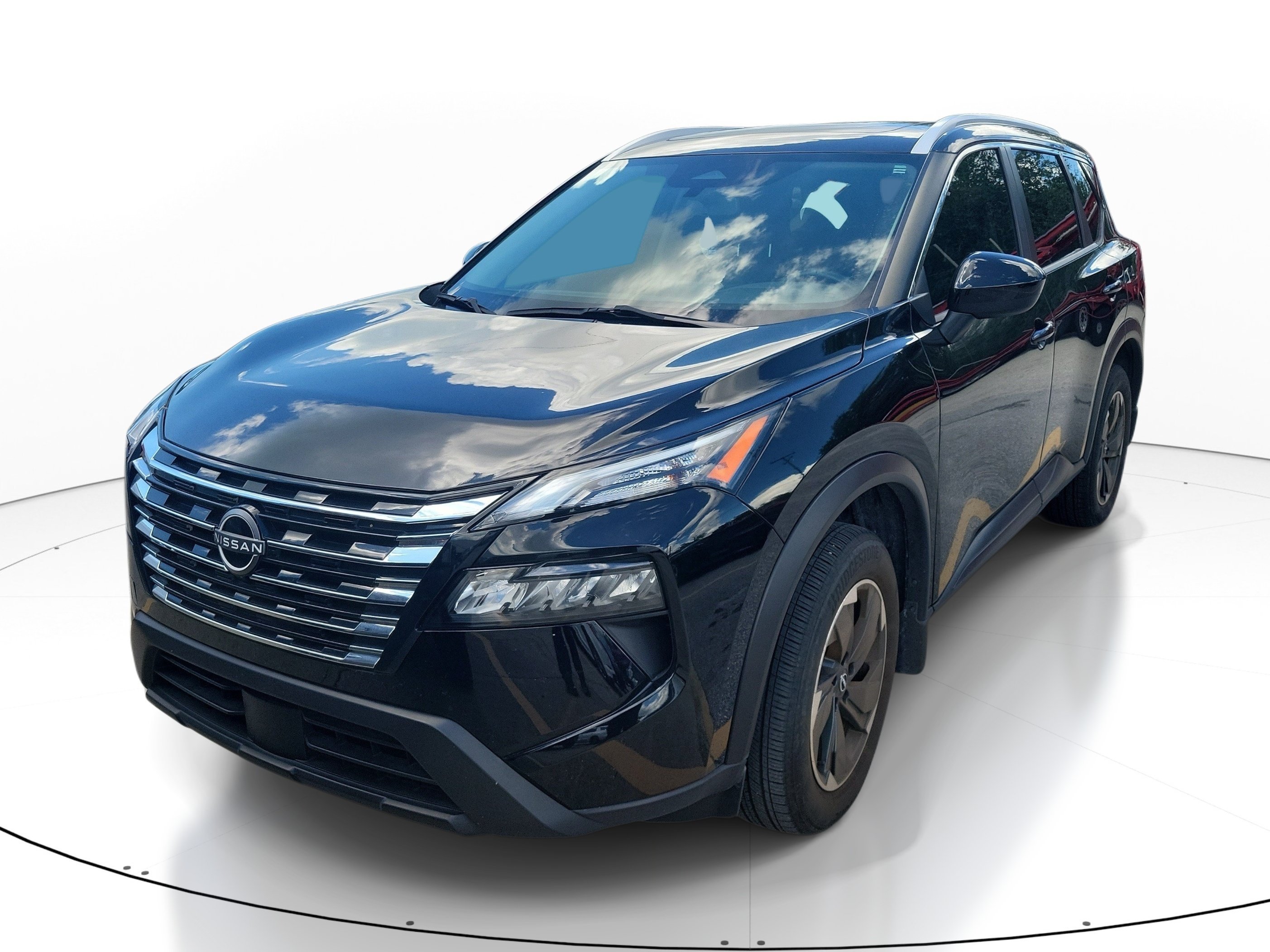 Used 2024 Super Black Nissan SV image 2
