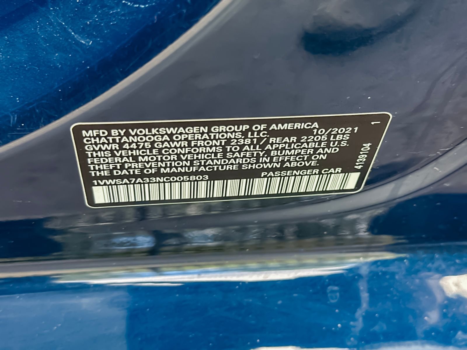 Used 2022  Volkswagen 2.0T SE image 30