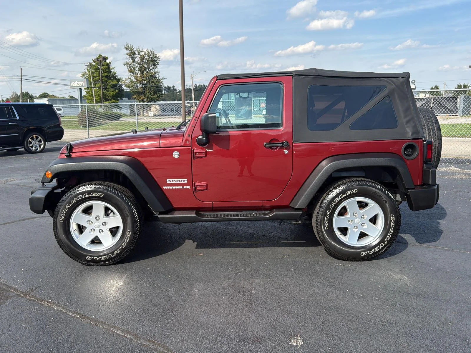Used 2010 Jeep Wrangler Sport with VIN 1J4AA2D12AL175991 for sale in West Union, OH