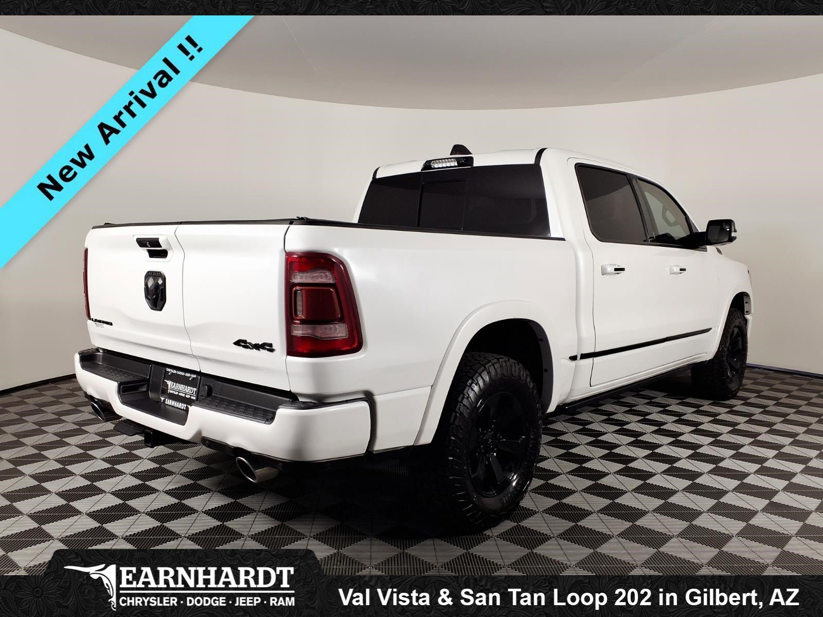 Certified Used 2022 Ivory White Tri-Coat Pearlcoat Ram Limited image 4