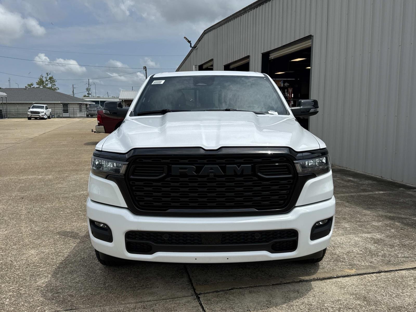 New 2026 Bright White Clear-Coat Exterior Paint RAM Big Horn image 2