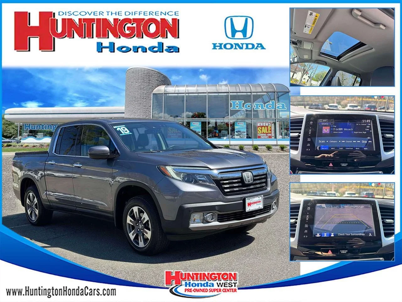 2019 Honda Ridgeline RTL-E