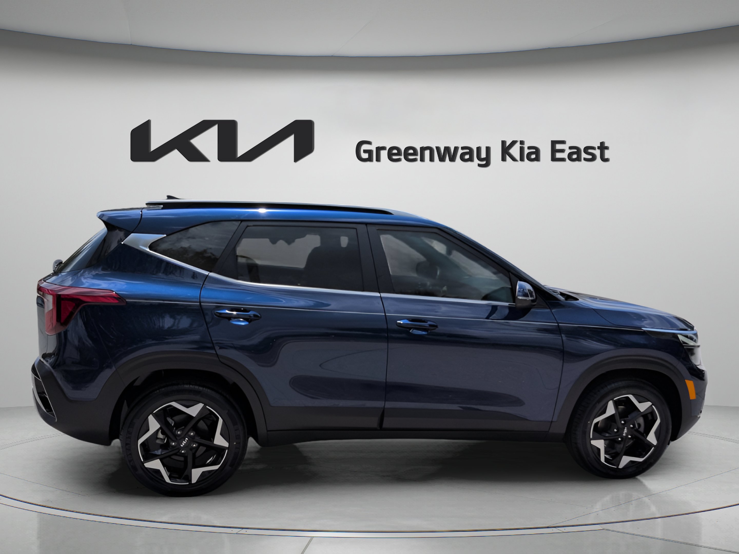 Certified Used 2024 Dark Ocean Blue Kia EX image 5