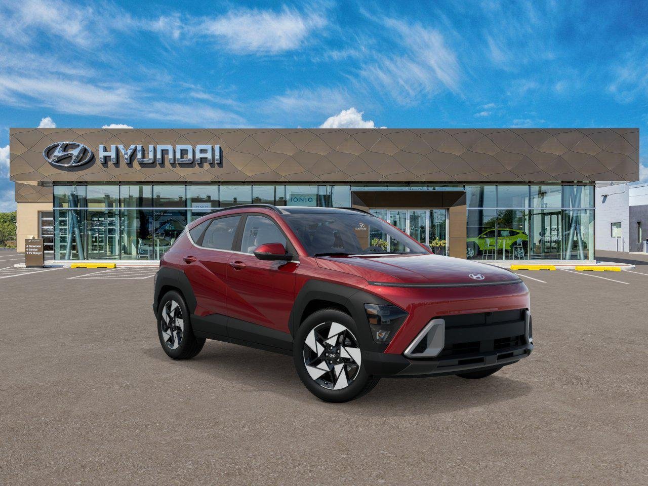 New 2026 Red Hyundai Limited FWD image 2