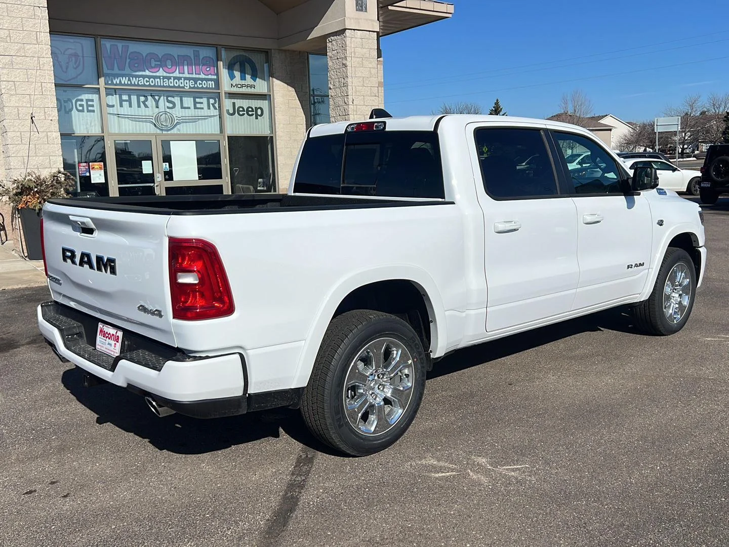 New 2026 Bright White Clearcoat RAM Big Horn image 7