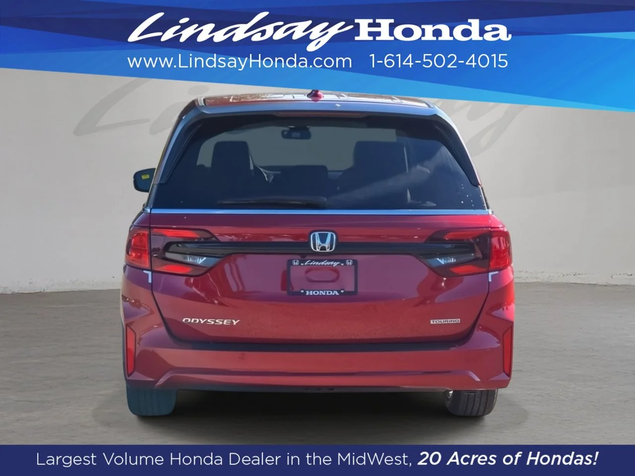 New 2026 Radiant Red Metallic II Honda Touring image 13
