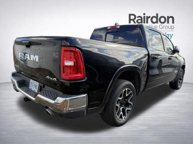 Used 2025 Diamond Black Crystal Pearlcoat Ram Laramie image 9