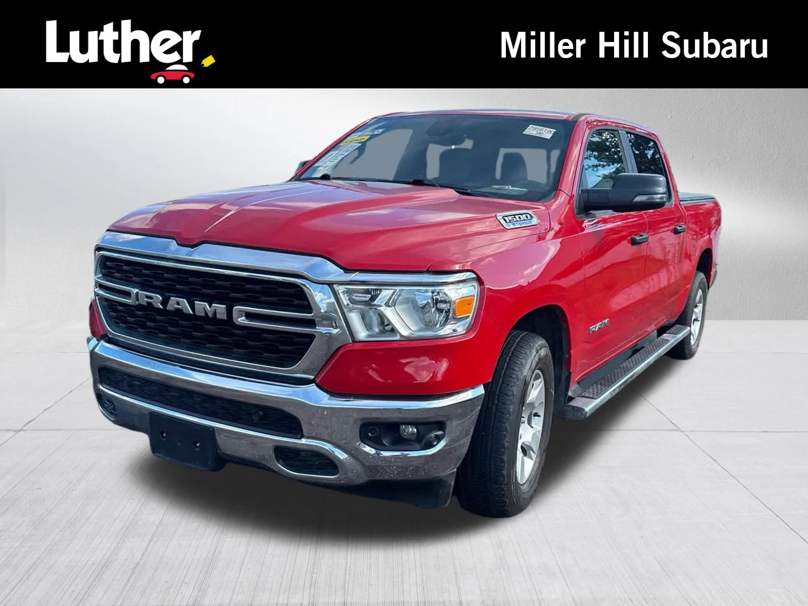 Used 2023 Flame Red Clearcoat Ram Big Horn image 1