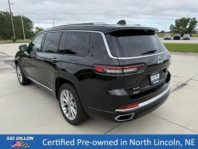 Used 2023 Diamond Black Crystal Pearlcoat Jeep Summit image 7
