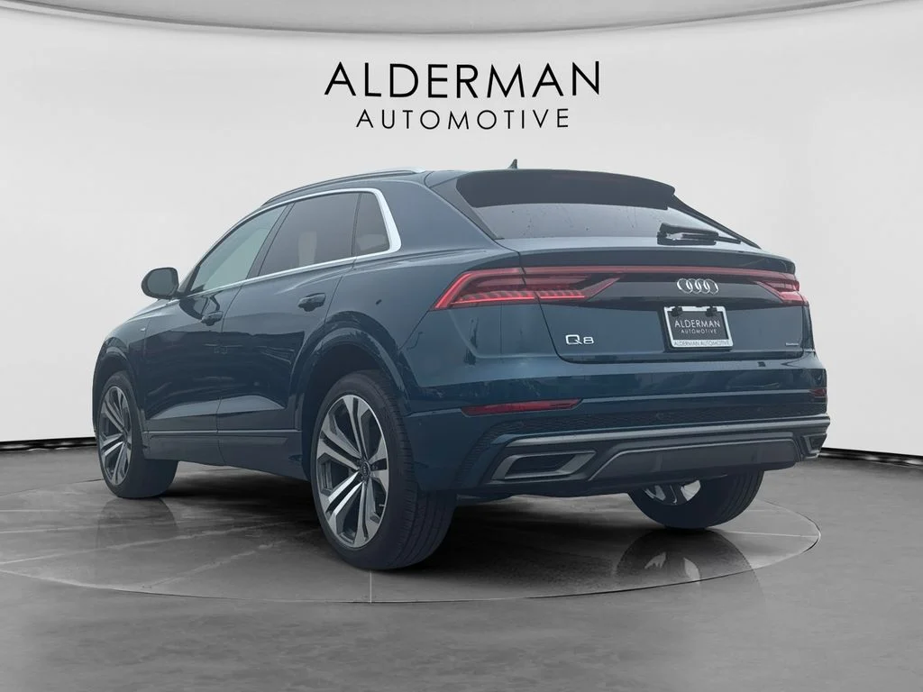 Used 2022 Blue Audi 55 Premium Plus image 3