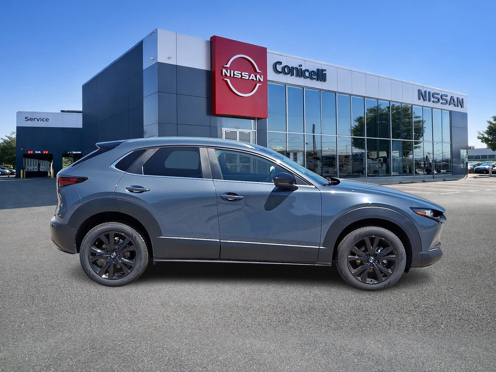 Used 2023 Polymetal Gray Metallic Mazda 2.5 S Carbon Edition image 6