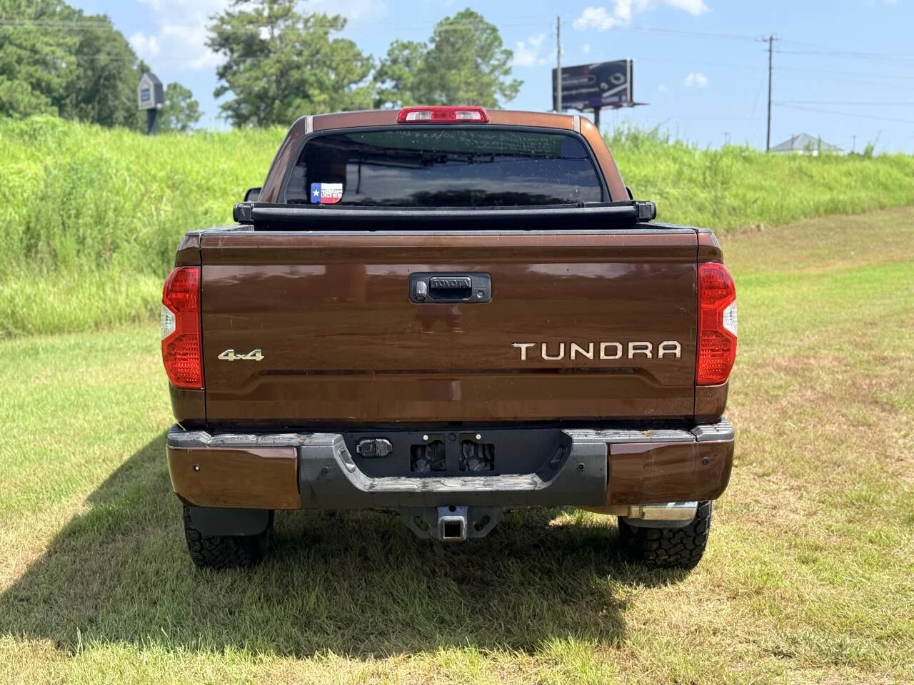 Used 2017 Brown Toyota 1794 Edition 4x4 4dr CrewMax Cab Pickup SB (5.7L V8 FFV) image 4