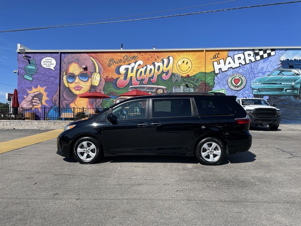 Used 2020 Black Toyota LE image 2
